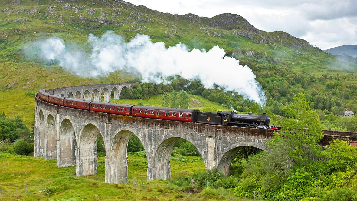 Highlands steam train tour