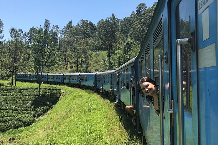 Kandy to Nuwara Eliya by Train
